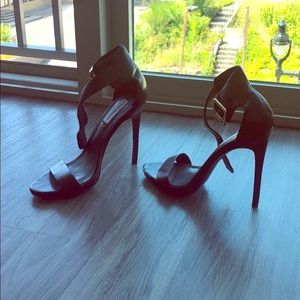 Steve Madden Shoes - Black strapped heels Steve Madden Shoes - Black strapped heels